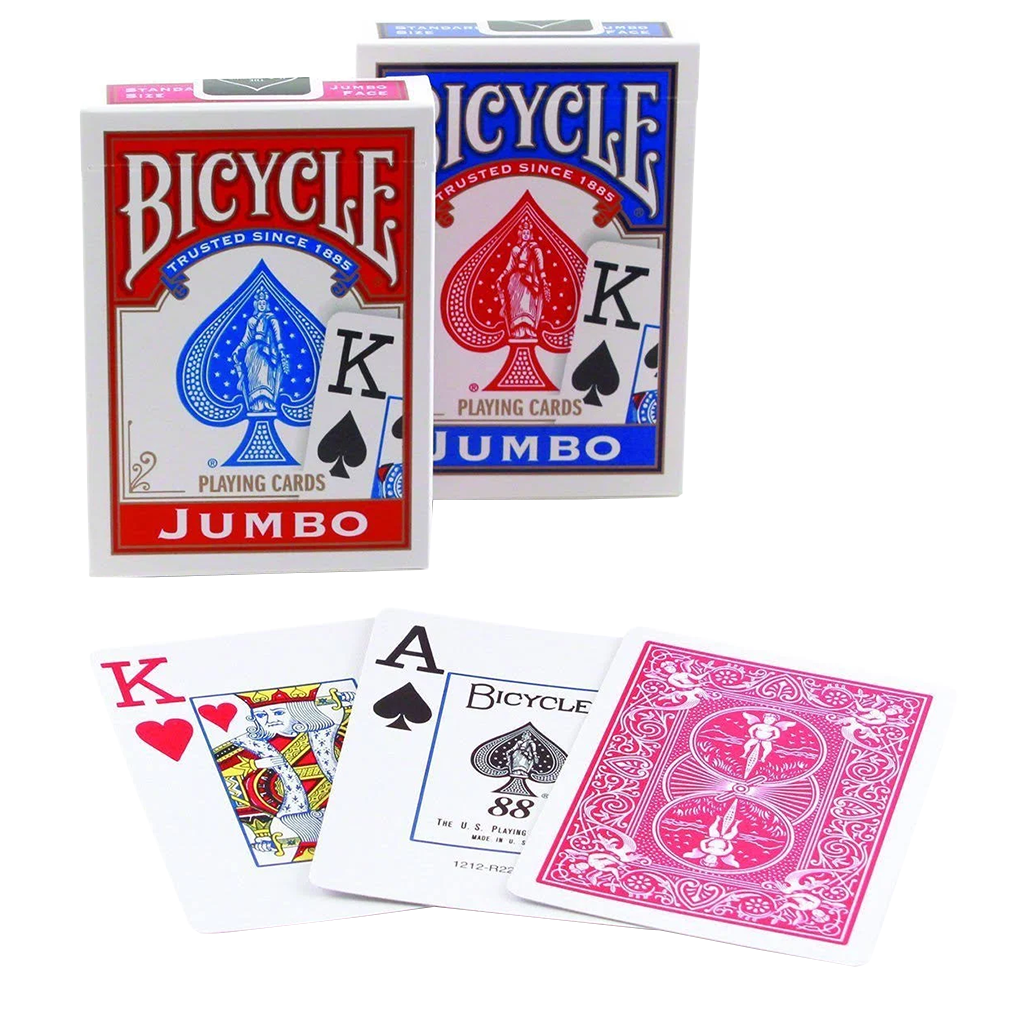 Bicycle Jumbo Face Playing Cards