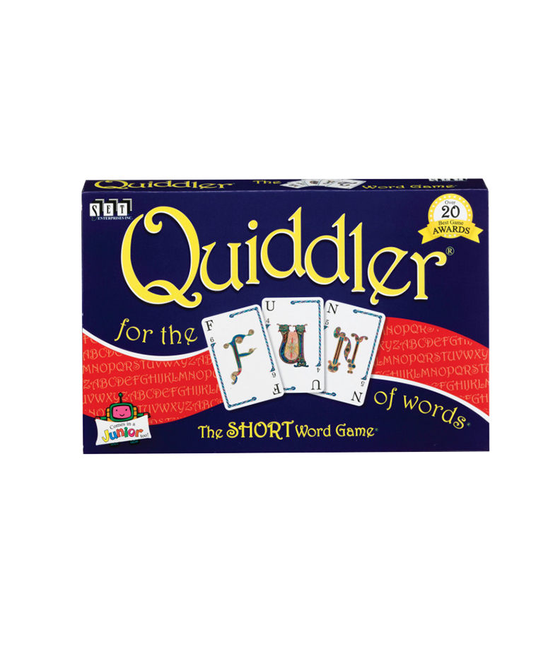 Quiddler Logo Educational – Sir Square Toes Games Shop