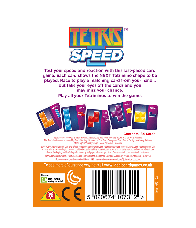 Tetris Speed_Back