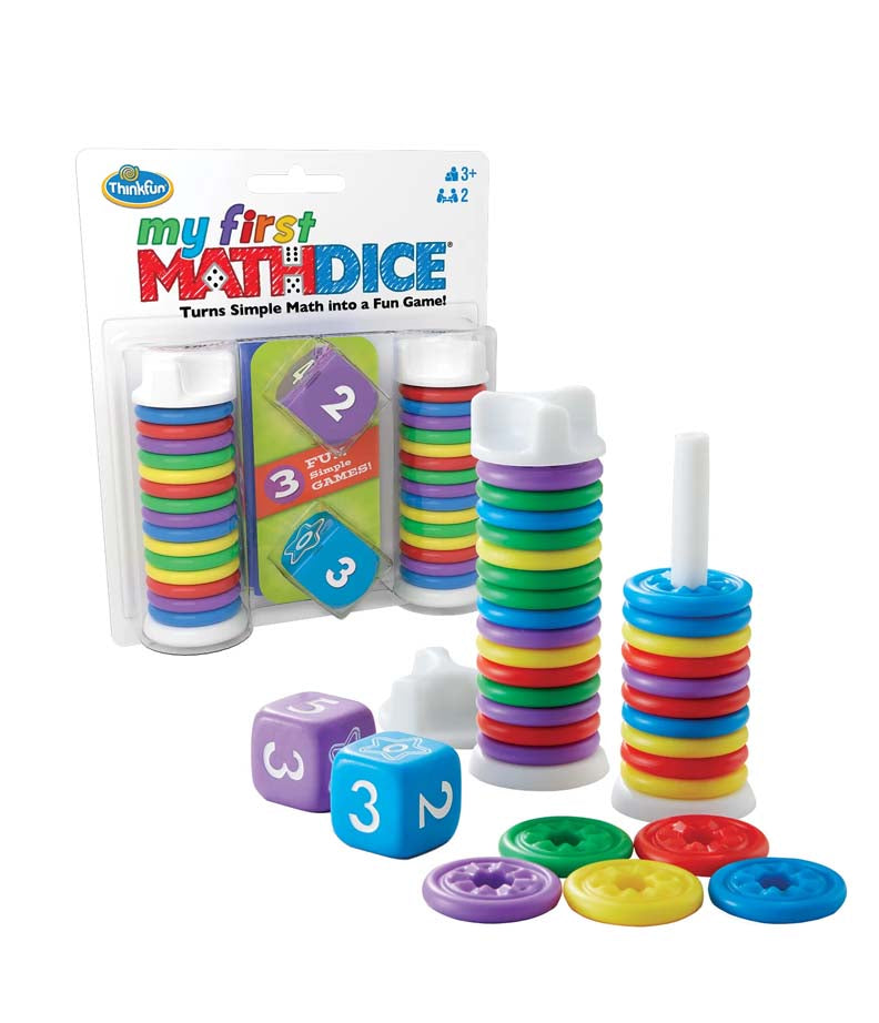 ThinkFun - My First Math Dice – Sir Square Toes Games Shop